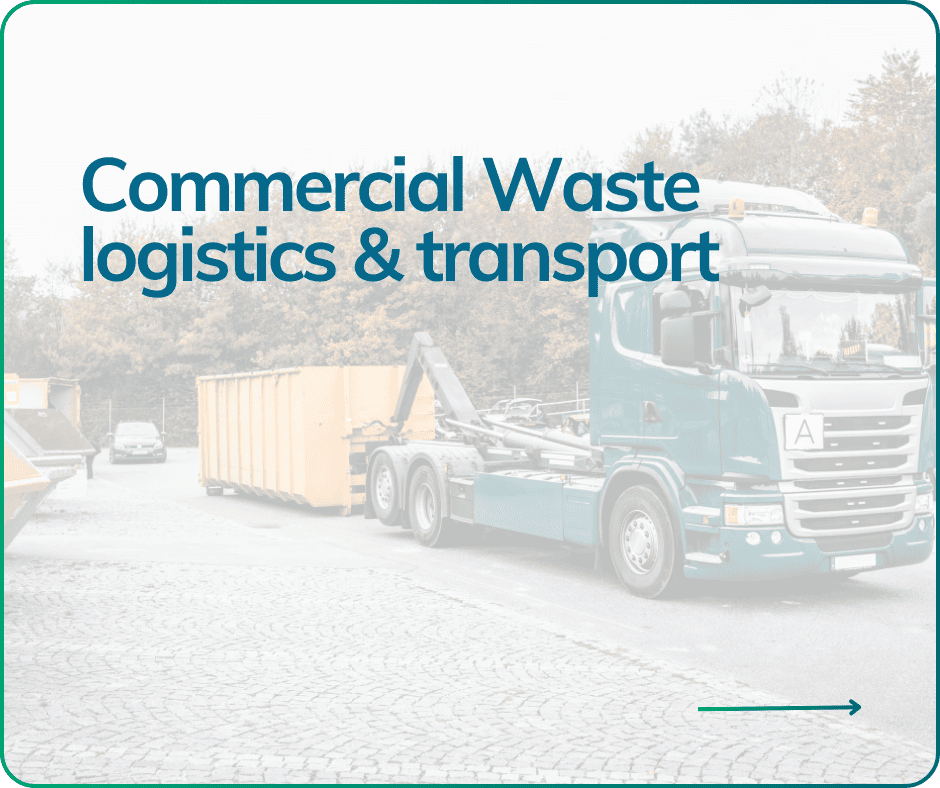 Commercial waste button